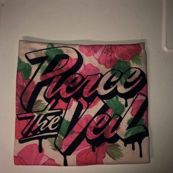 Pierce The Veil Floral Muscle Tank - Picture 2 of 2